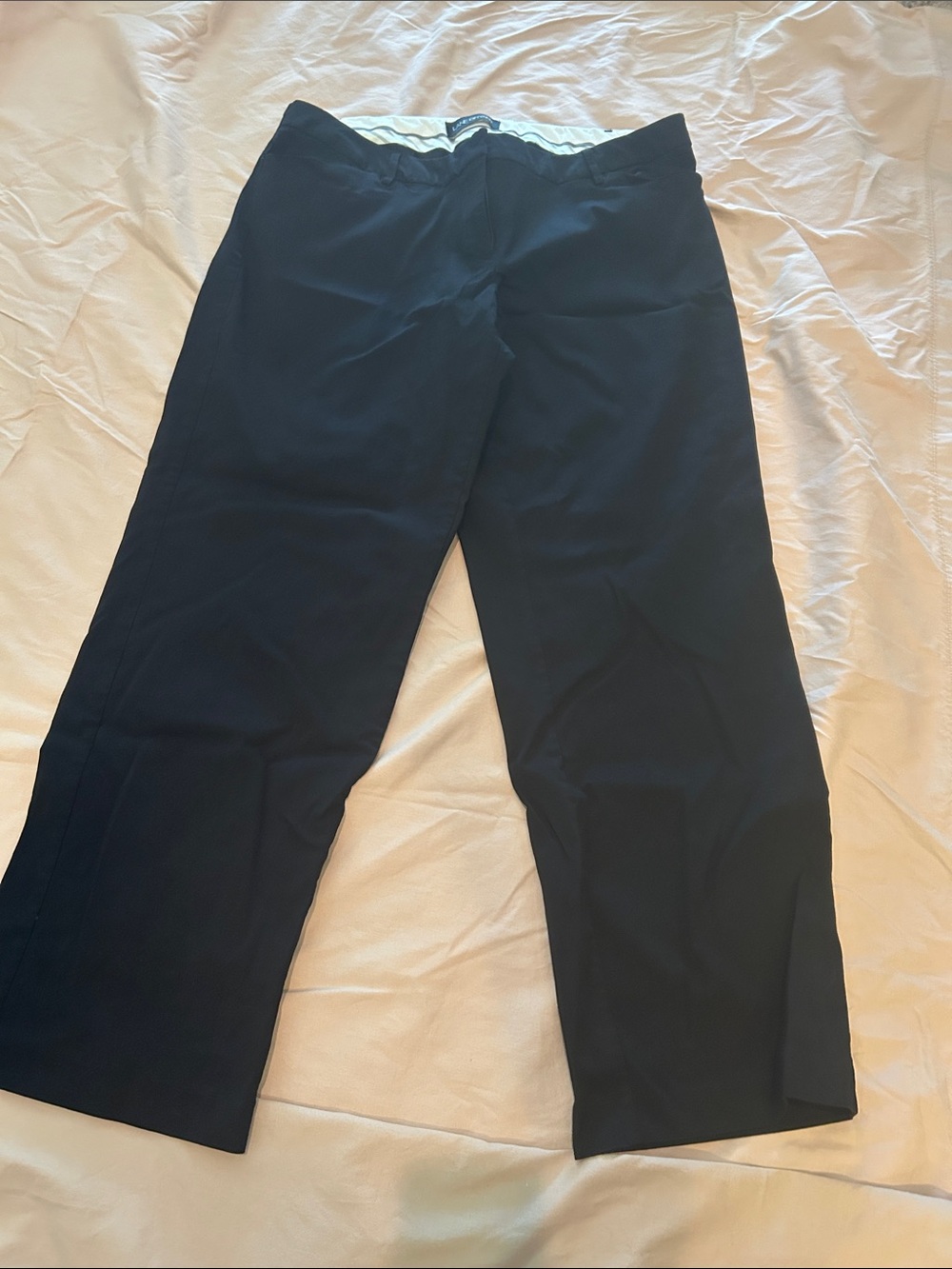 Lane Bryant Black Wide-Leg Pants size 16